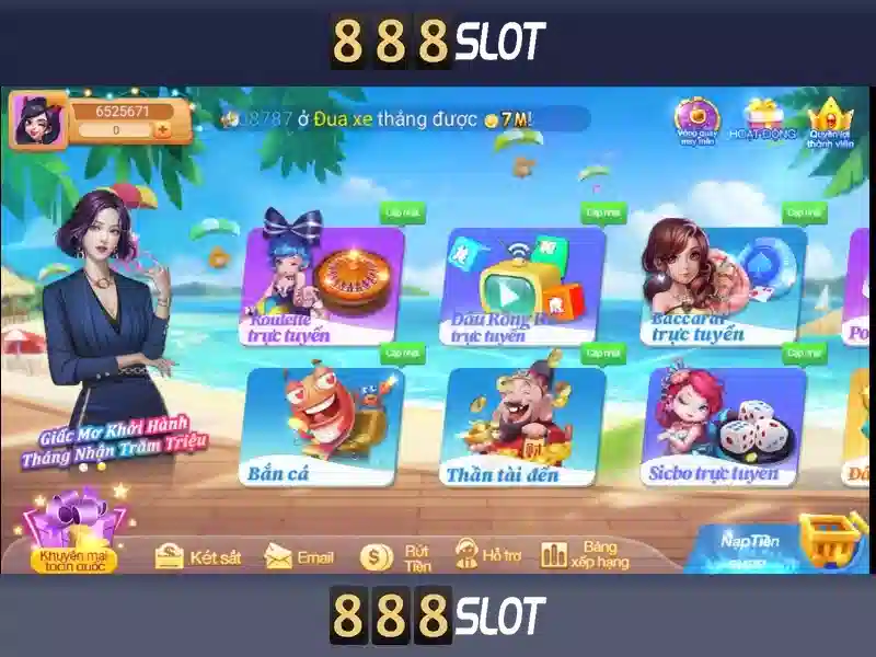 Trải nghiệm trò chơi Slot hấp dẫn tại 888SLOT