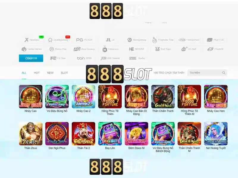 Trải Nghiệm Cá Cược Slot Tại 888SLOT