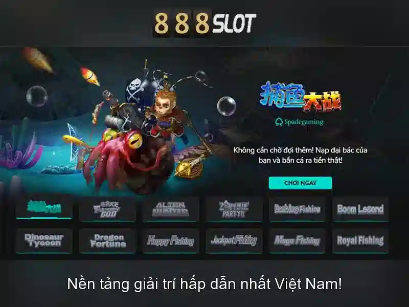 Trải nghiệm slot 888slotvn